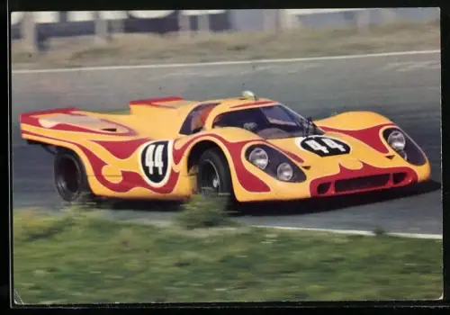 AK Gijs van Lennep auf Porsche 917, Autorennen