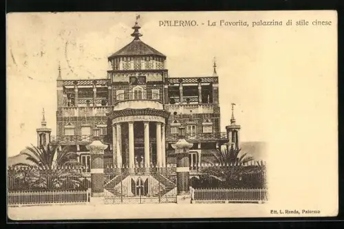 AK Palermo, La Favorita, Palazzina di stile cinese