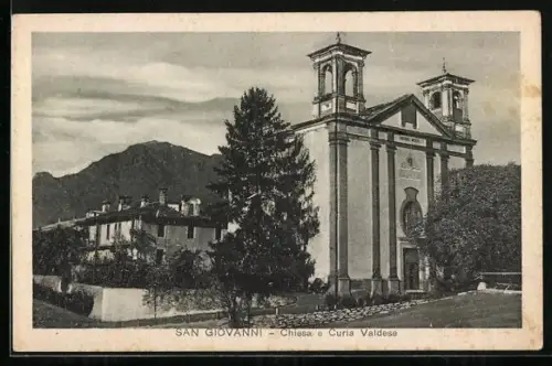 AK San Giovanni, Chiesa e Curia Valdese