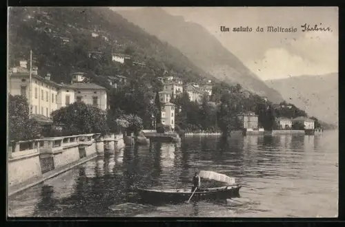 AK Moltrasio, Panorama mit Boote