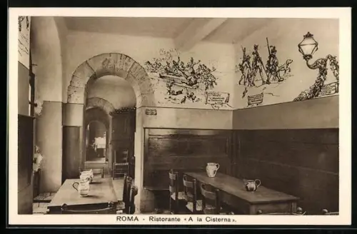 AK Roma, Ristorante A la Cisterna