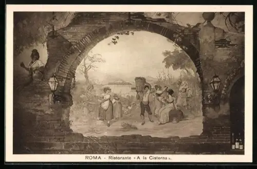 AK Roma, Ristorante A la Cisterna