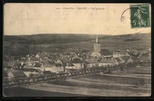 AK Vanvey /Côte-d`Or, Vue générale