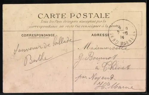 AK Velars-la-Cude /Côte-d`Or, Château Dubost