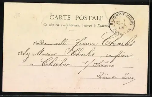 AK Lusigny sur Ouche, Vue d`ensemble