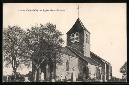AK Larrey /Côte-d`Or, Eglise Saint-Germain