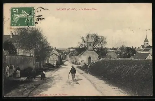 AK Laignes /Côte-d`Or, La Maison Dieu