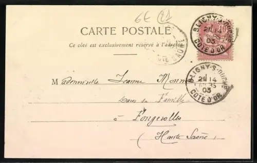 AK Bligny-sur-Ouche, Route de Beaune