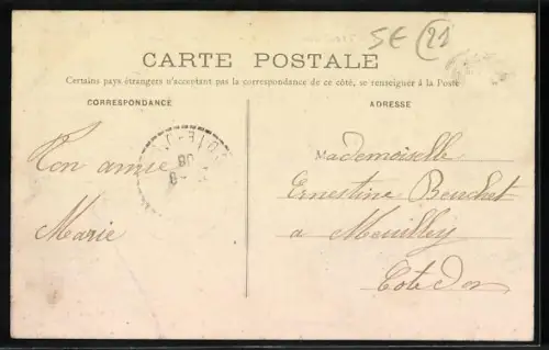 AK Trouhans /Côte-d`Or, Le Pont sur l`Ouche