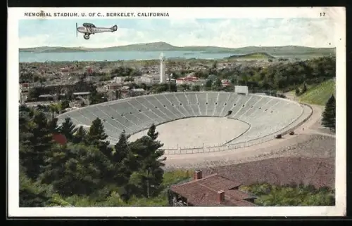 AK Berkeley, California, Memorial Stadium U. of C.