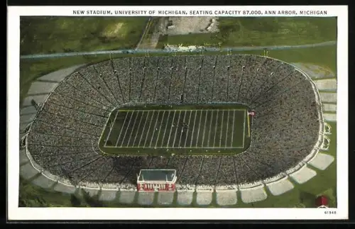 AK Ann Arbor, MI, University, New Stadium