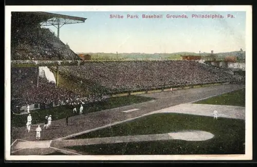 AK Philadelphia, PA, Shibe Park Baseball Grounds, Stadion
