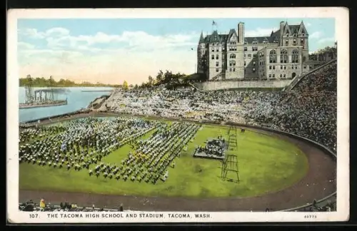 AK Tacoma, Wash, The Tacoma High School and Stadium