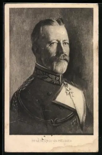 AK Prinz Heinrich von Preussen in Uniform