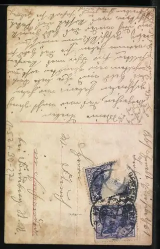 Foto-AK Kronprinz Wilhelm von Preussen in der Unifrom des Lengl. Husaren Regts., Uniformfoto