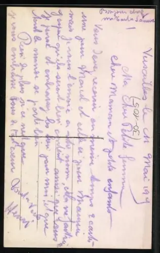 AK Quand tu seras grand, Mon fils crois-moi..., Heeresführer und Knabe