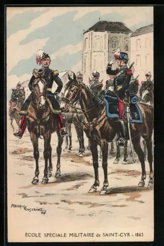 AK Saint-Cyr, Ecole Speciale Militaire, 1863