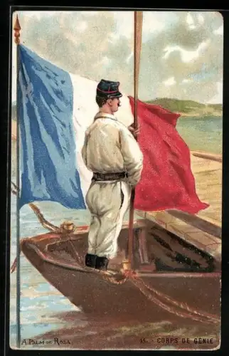 AK Armée francaise, Corps de Génie