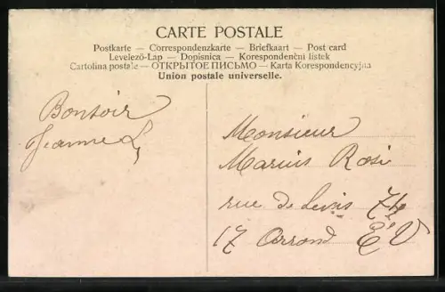 AK Armée Francaise, Cuirassiers à Paris