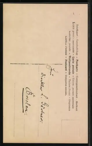 AK Prinz August Wilhelm von Preussen und seine Braut