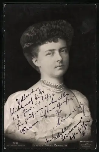 AK Herzogin Sophie Charlotte
