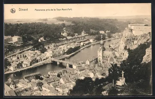 AK Dinant, Panorama pris de la Tour Mont-Fort