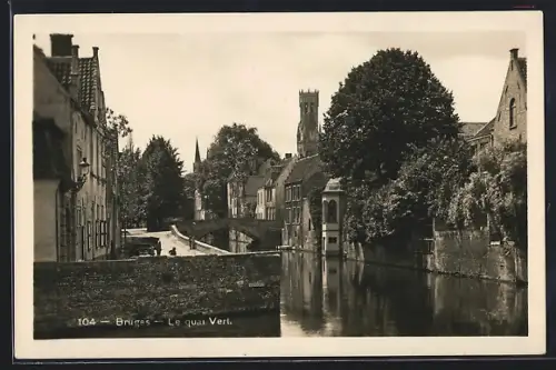 AK Bruges, Le quai Vert