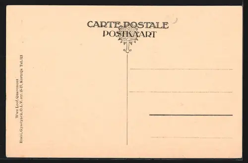 AK Quaremont, Le château de Calmont, Facade vers la Flandre