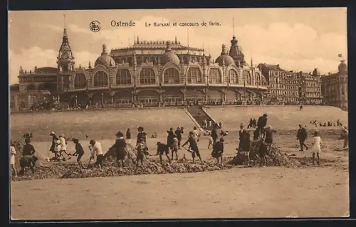 AK Ostende, Le Kursaal et concours de forts