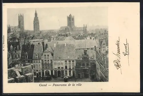 AK Gand, Panorama de la ville