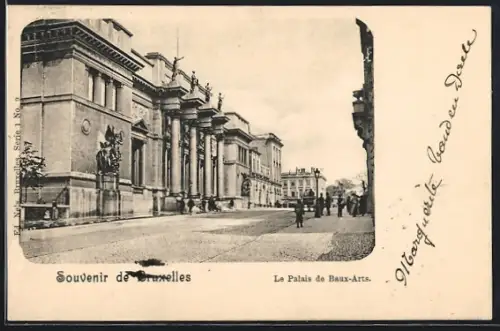 AK Bruxelles, Le Palais de Baux-Arts