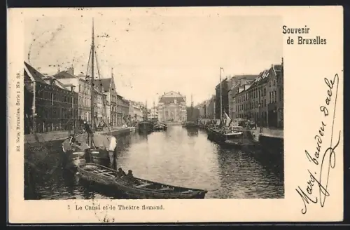 AK Bruxelles, Le Canal et le Théâtre flamand