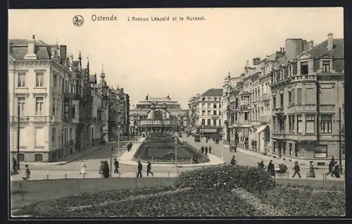 AK Oostende, Leopoldlaan en Kursaal