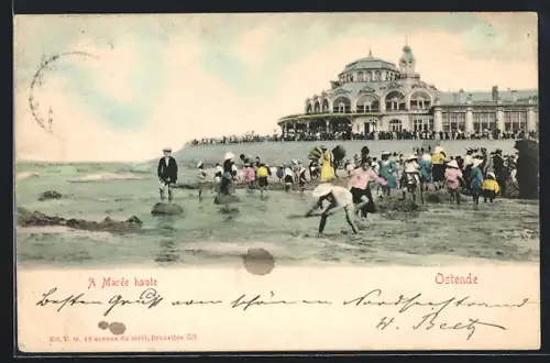 AK Ostende, A Marée haute