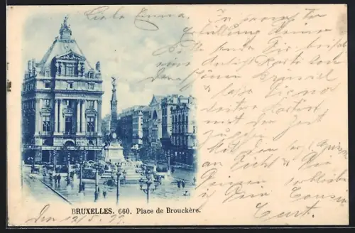 AK Bruxelles, Place de Brouckère