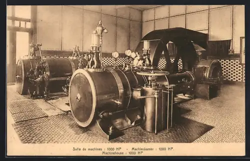 AK Saint-Gilles-lez-Termonde, Société Anonyme Flandria, Salle de machines