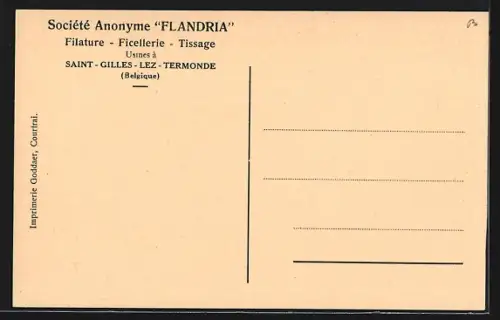 AK Saint-Gilles-lez-Termonde, Un coin de la caderie