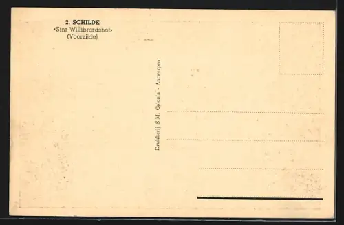 AK Schilde, Sint Willibrordshof, Voorzijde