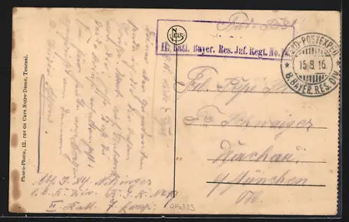 AK Cambrai, Boulevard Faidherbe et la Banque de France