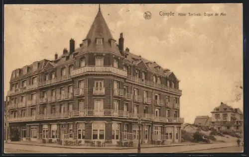 AK Coxyde, Hotel Terlinck, Digue de Mer