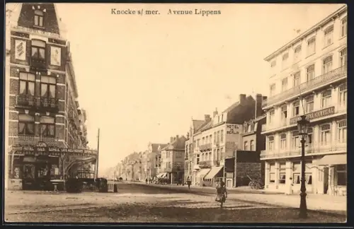 AK Knocke s. Mer, Avenue Lippens