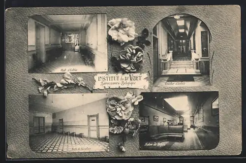 AK Bonsecours, Institut du Dr. Voet, Salle d`Entrée, Salon de Repos, Escalier d`Entrée