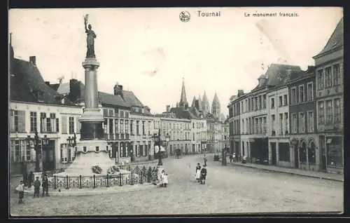 AK Tournai, Le monument francais