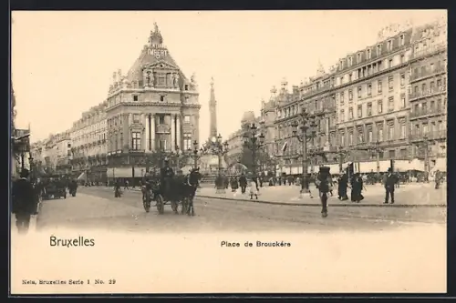 AK Bruxelles, Place de Brouckere