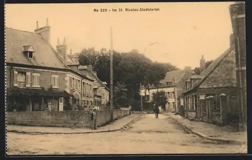 AK St. Nicolas, Strassenpartie