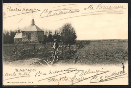 AK Hautes-Fagnes, Chapelle Fischbach