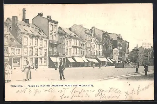 AK Verviers, Place du Matyr (Ancienne Place des Recollets)