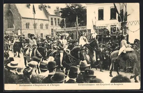 AK Malines, Fetes de N.-D. d`Hanswijck, La Cavalcade