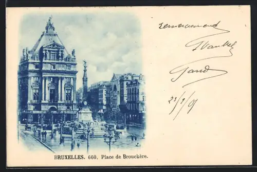 AK Bruxelles, Place de Brouckère