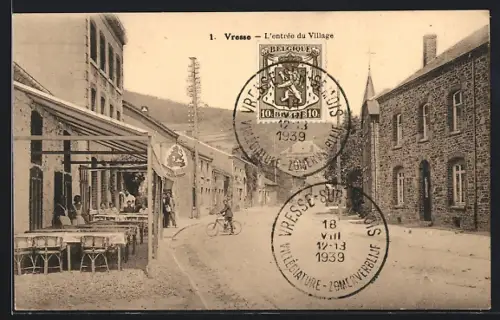 AK Vresse, L`entrée du Village